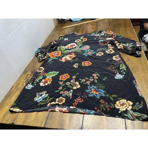 Johnny Was Zorya Floral Mini Dress Size Large - Picture 10 of 10